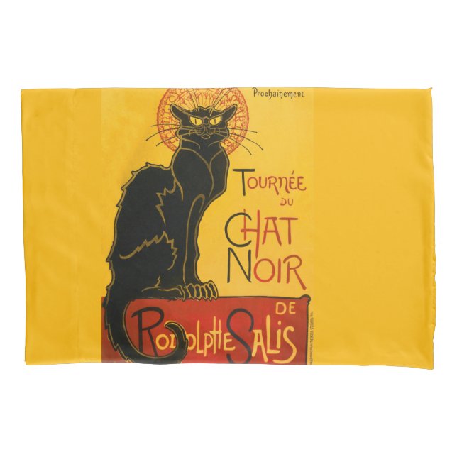 Le Chat Noir The Black Cat Kissenbezug (Vorderseite)