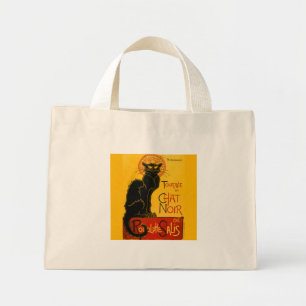 Le Chat Noir The Black Cat Mini Stoffbeutel
