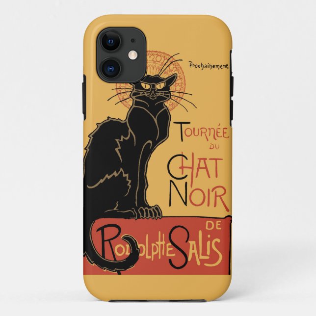 Le Chat Noir Theophile Steinlen Case-Mate iPhone Hülle (Rückseite)