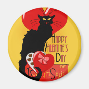 Le Chat Noir Valentine's Day Magnet