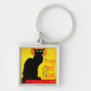 Le Chat Noir Vintag Schlüsselanhänger