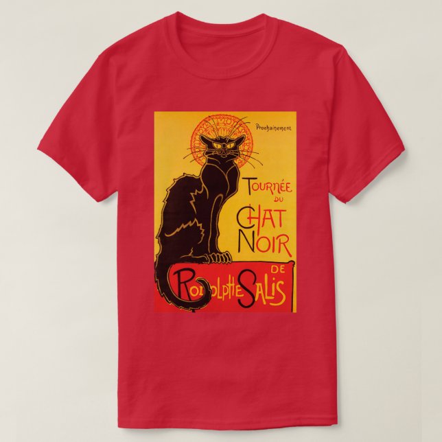 Le Chat Noir Vintag T-Shirt (Design vorne)