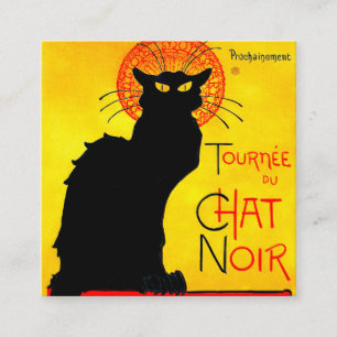 Le Chat Noir Vintage Begleitkarte