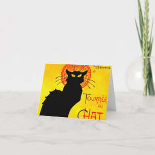 Le Chat Noir Vintage Einladung