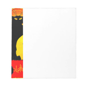 Le Chat Noir Vintage Notizblock