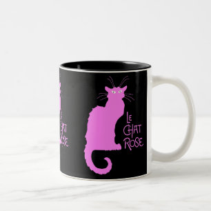 Le Chat Rose Zweifarbige Tasse