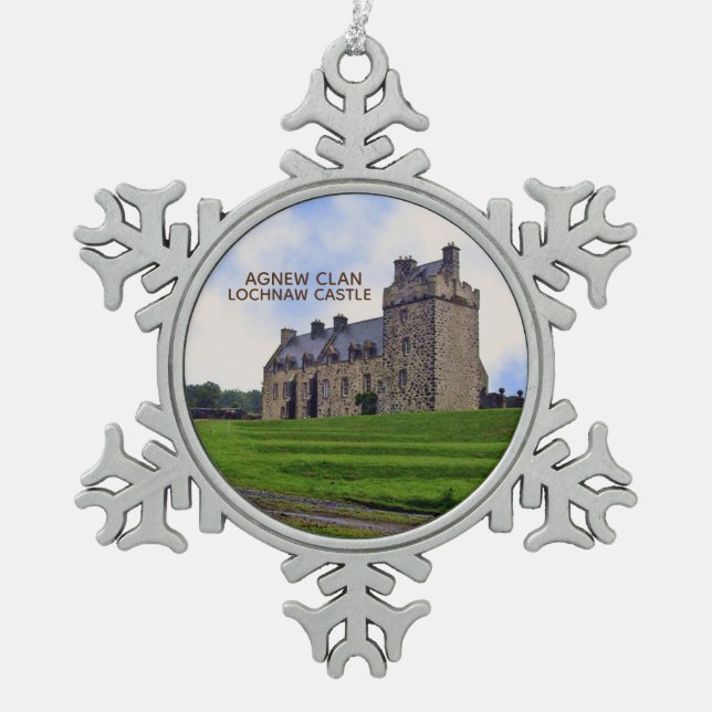 Le Château de Lochnaw de l'Agnew Clan, Ornement d' (Devant)