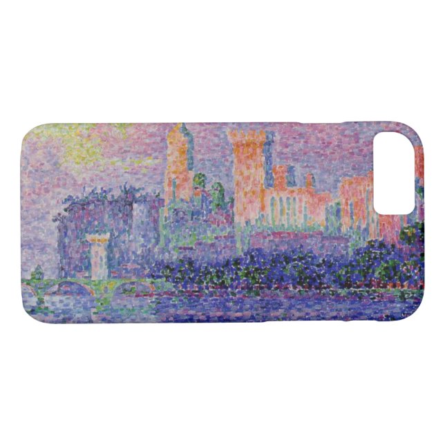 Le Château des Papes Signac Case-Mate iPhone Hülle (Rückseite (Horizontal))