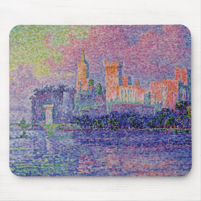 Le Château des Papes Signac Mousepad (Vorne)