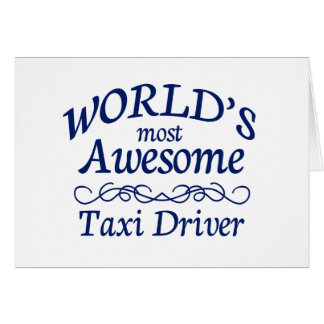 Le chauffeur de taxi le plus impressionnant du