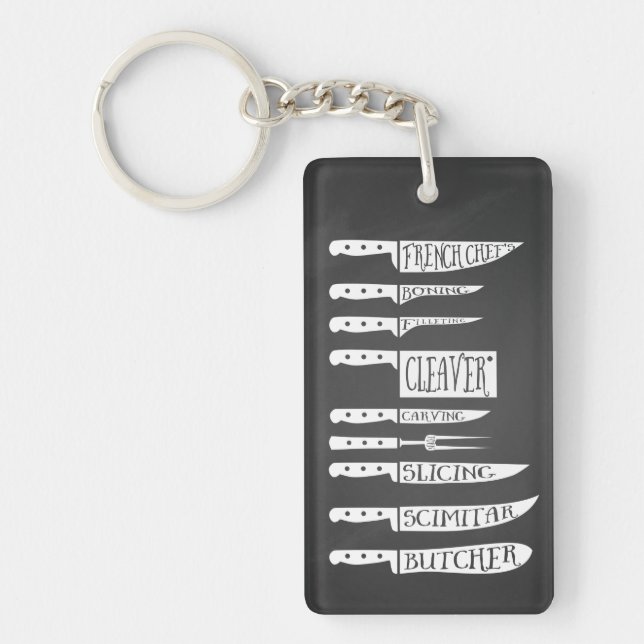 le chef cuisinier cuisinier cuisinier couteaux cou (Devant)