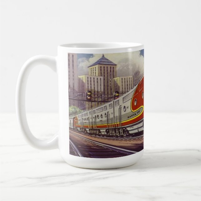 Le chef Père Noël Fe Coffee Cup Travel Mug 15oz (Gauche)