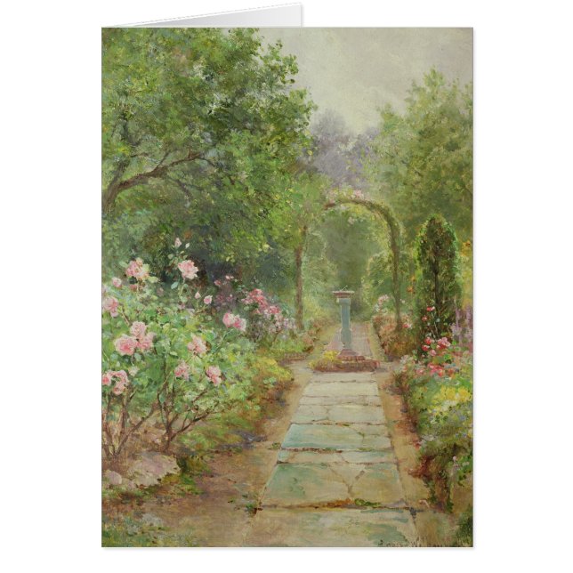 Le chemin de jardin (Devant)