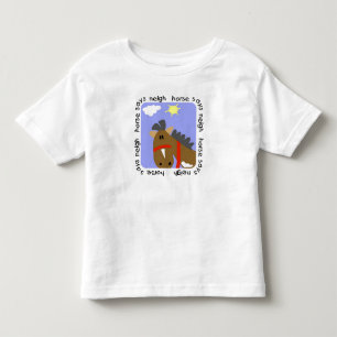 Le cheval indique des T-shirts et des cadeaux