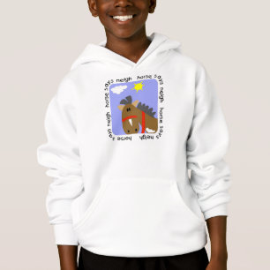 Le cheval indique des T-shirts et des cadeaux