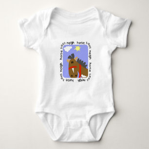 Le cheval indique des T-shirts et des cadeaux