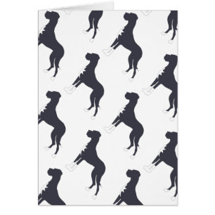 le chien de blau mit Abzeichen