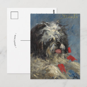 Le Chien ‘Donki’   Édouard Manet Postkarte