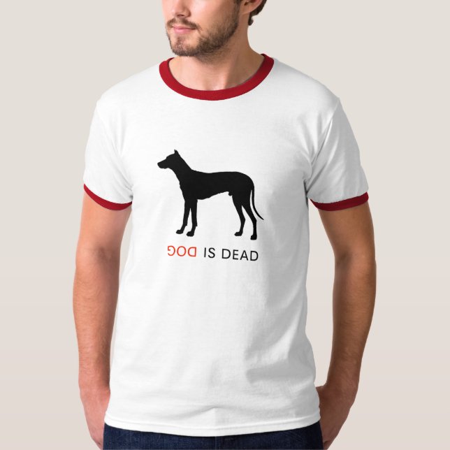 Le chien est T-shirt mort (Devant)