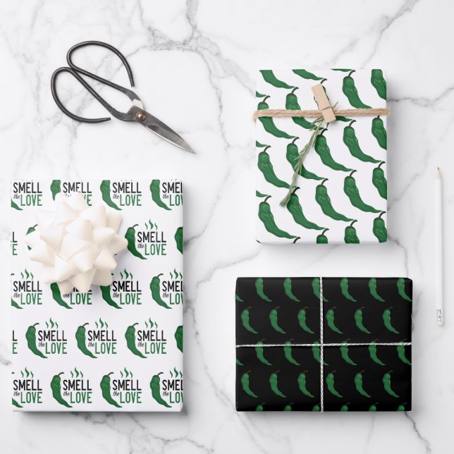 Le Chili vert sent l'amour envelopper les feuilles (Recto)
