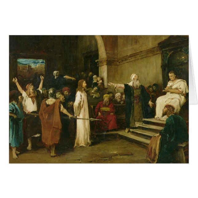 Le Christ avant Pilate, 1880 (Devant horizontal)
