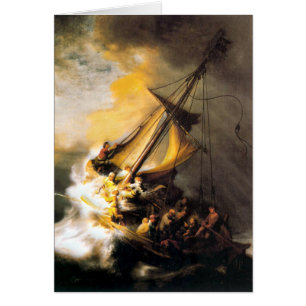 Le Christ dans la tempête sur la mer de la Galilée