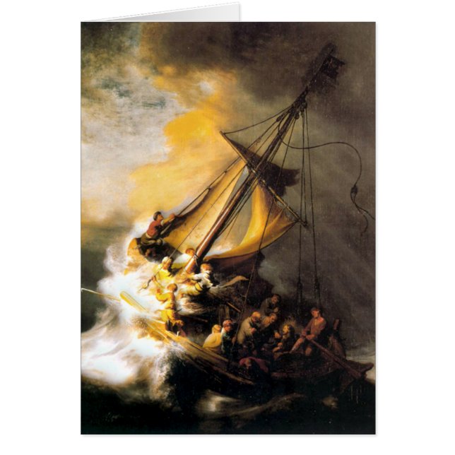 Le Christ dans la tempête sur la mer de la Galilée (Devant)