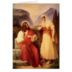 Le Christ et la Samaritaine par Christian Schleisn