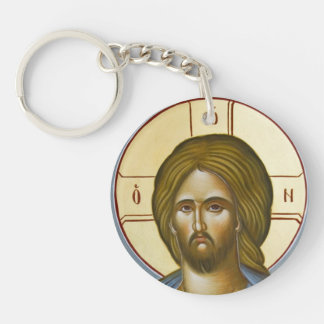 Le Christ et porte - clé dégrossi de Theotokos