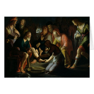 Le Christ lavant les pieds des disciples, 1623