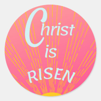 Le Christ moderne est ressuscité Stickers
