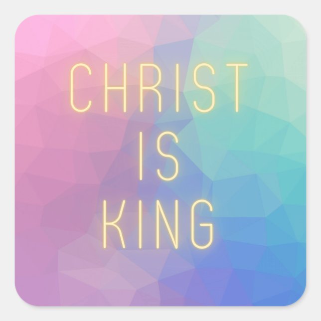 Le Christ moderne est Stickers King (Devant)