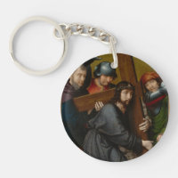 Le Christ portant la croix, avec la crucifixion