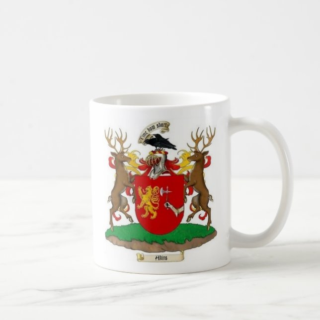 Le clan d'Akins Crest et manteau de tasse de café (Droite)