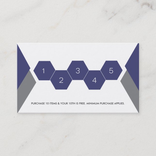 Le client de station de lavage récompense le carte (Devant)