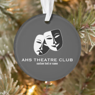 Le club de drame de théâtre masque le nom