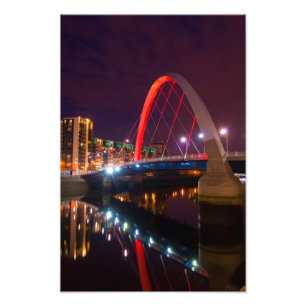 Le Clyde Arc, Glasgow, Écosse Photographie
