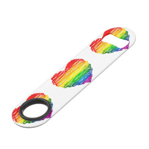 Le cœur arc-en-ciel de SlipperyJoe griffonné tourb