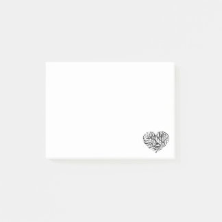 Le Coeur Noir Post-it Klebezettel