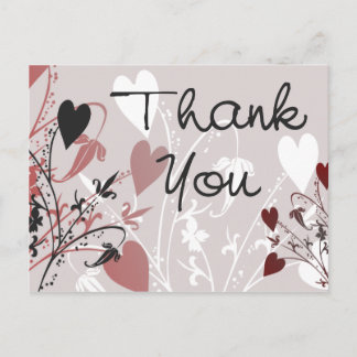 Le coeur se développe carte postale