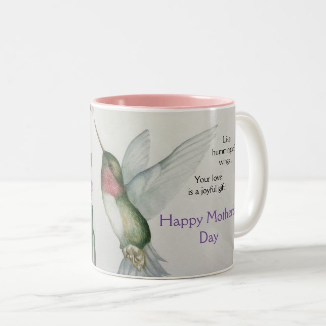 Le colibri esquive la fête des mères Mug Joyful Lo (Devant droit)