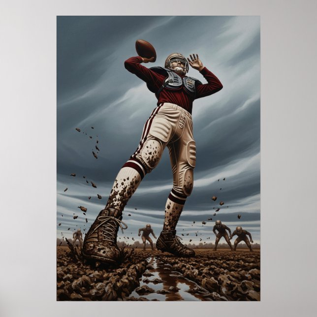 LE COLOSSE DE BOUE (Der Koloss des Muds) Poster (Vorne)