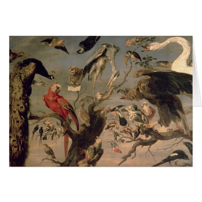 Le concert de l'oiseau (Devant horizontal)