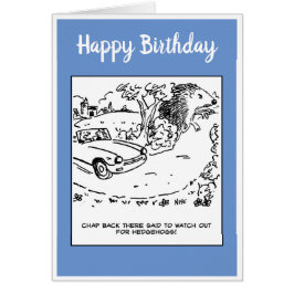 Le Conducteur A Dit De Veiller À Ce Que Les Hérish