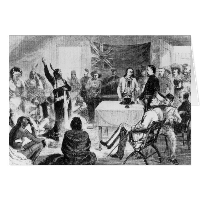 Le Conseil de Taureau de séance, 1877 (Devant horizontal)