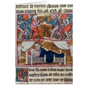 Le Conseil des démons, du 'l'Histoire de Merlin'