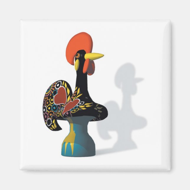 Le coq de Barcelos Magnet (Devant)