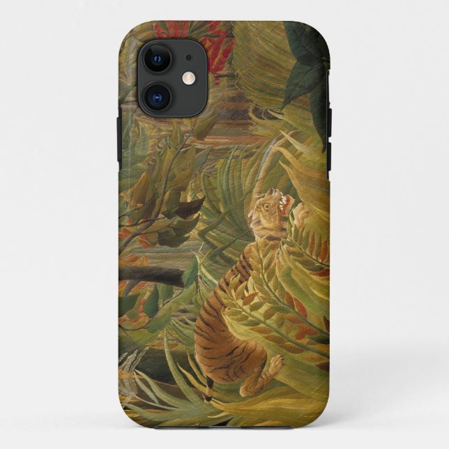 Le coque iphone tigre de Rousseau (Dos)