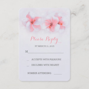 Le corail fleurit des cartes du mariage de plage