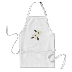 Le cornouiller fleurit tablier